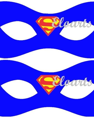 Máscara super homem