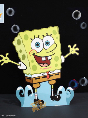 Display bob esponja de chão
