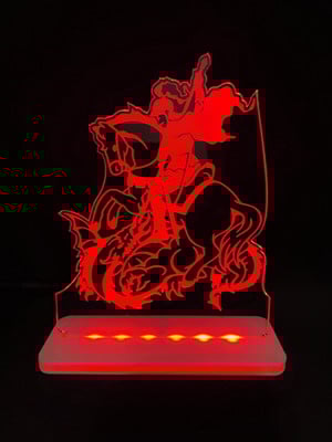 Luminária led são jorge