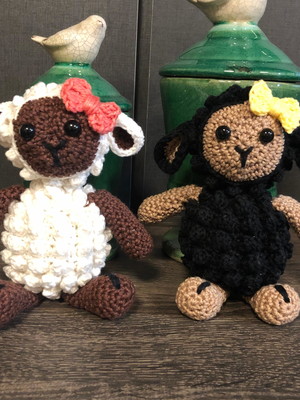 Ovelha crochê amigurumi