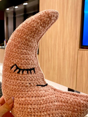 Lua crochê amigurumi