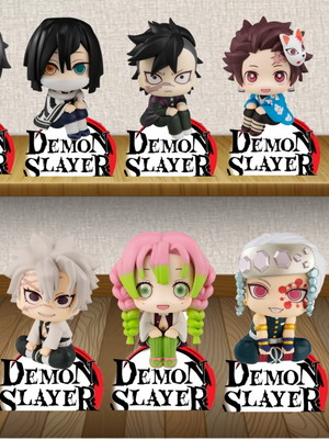 Demon slayer baby displays kit com 10 peças