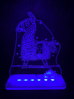 Luminária led lhama (fortnite)