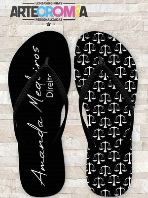 Chinelo de formatura direito
