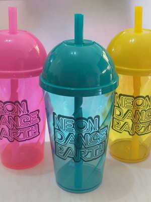 Copos twister com tampas bolha 500ml