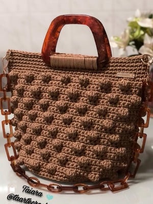 Bolsa de crochê