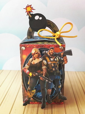 Caixa com alça fortnite