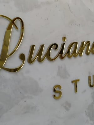 Logo em acrílico 1mtr letreiro logomarca (leia a descrição)