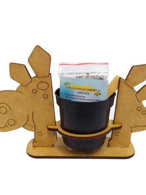 Lembrança cultivo suporte dino mdf - dinos