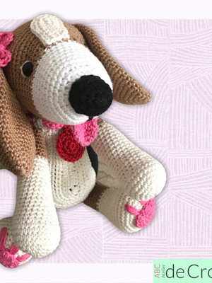 Cachorrinho beagle amigurumi
