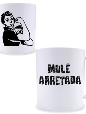 Caneca mulé arretada cordel sertão nordeste