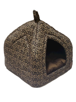Casinha para pet toca que vira caminha cachorro gato