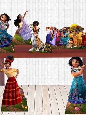 Kit display encanto em mdf