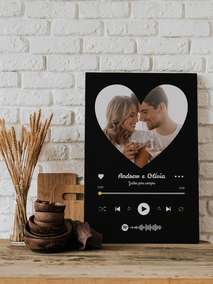 Placa decorativa mdf spotify 04