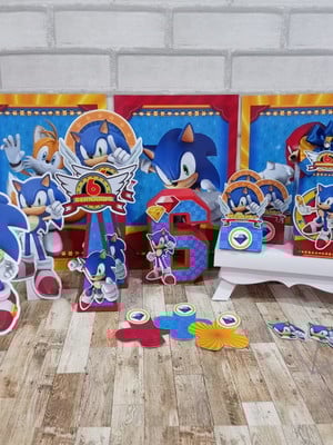 Kit festa - sonic (ler descrição)