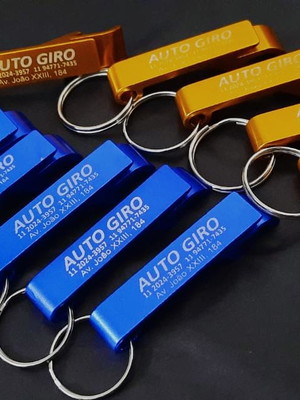 Abridor de garrafa personalizado