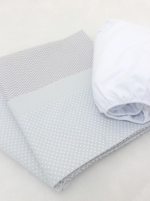 Jogo de lençol 3 peças - cama solteiro padrão