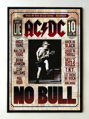 Quadro ac/dc no bull