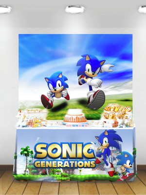 Painel com frente de mesa - sonic generation