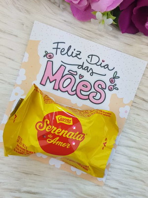 Card com bombom