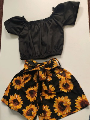 Conjunto de top com short
