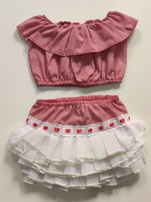 Conjunto de top com calcinha