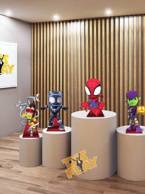 Display spidey e seus amigos espetaculares ( de mesa)