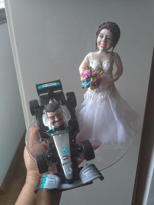 Topo de bolo casamento