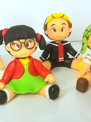 Turma do chaves em biscuit