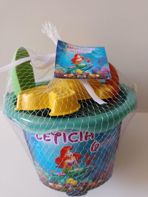 Balde de praia personalizado