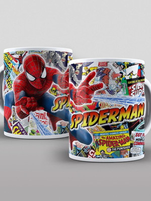 Caneca homem aranha