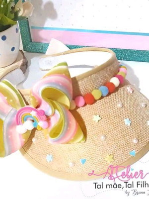 Viseira personalizada infantil