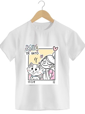 Camiseta para mãe de gato