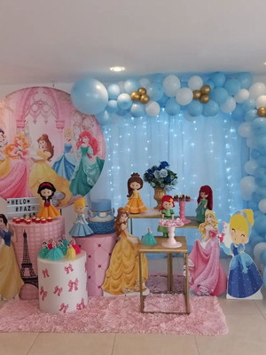 Decoração princesas disney