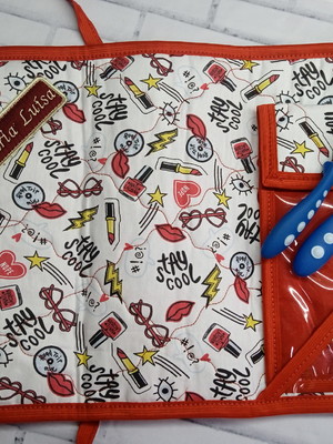 Jogo americano infantil personalizado