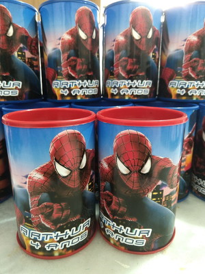Cofrinho: homem aranha