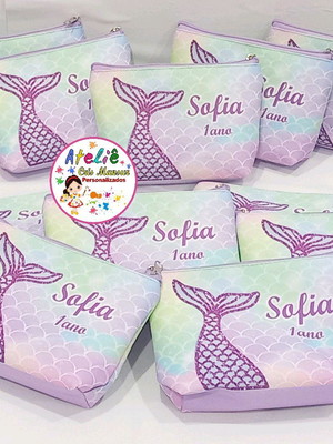 Necessaire personalizada sereia