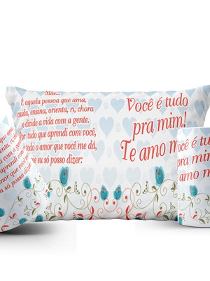 Kit caneca e almofada dia das mães 77