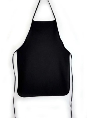 Avental unissex liso bolso frontal grande tecido oxford top
