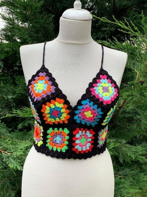 Top / cropped crochê