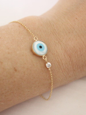Pulseira da sorte - olho grego