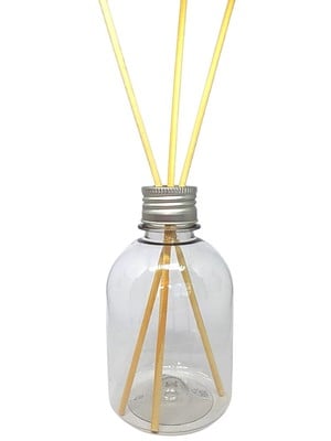 Difusor aromatizador pete cristal 250ml com varetas e tampa