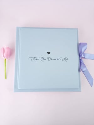 Livro do bebê e caixa personalizado