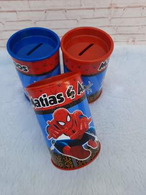 Cofrinhos personalizados homem aranha