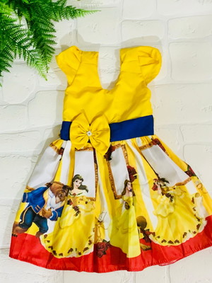 Vestido temático bela e a fera