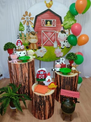 Decoração de festa fazendinha (aluguel)