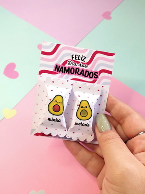 Card mais balas namorados