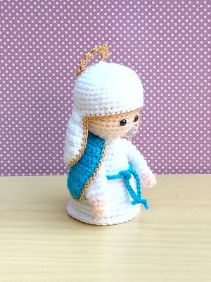 Nossa senhora das graças amigurumi