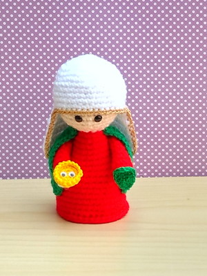Santa luzia amigurumi