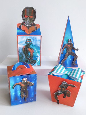 Kit festa homem-formiga 20 itens